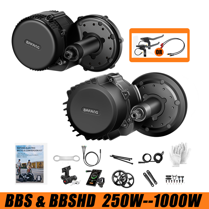 Bafang Bbshd 1000W Conversion Kit - ชุดมอเตอร์ขับเคลื่อนกลาง Bafang 36V 48V สำหรับจักรยานไฟฟ้า 250W