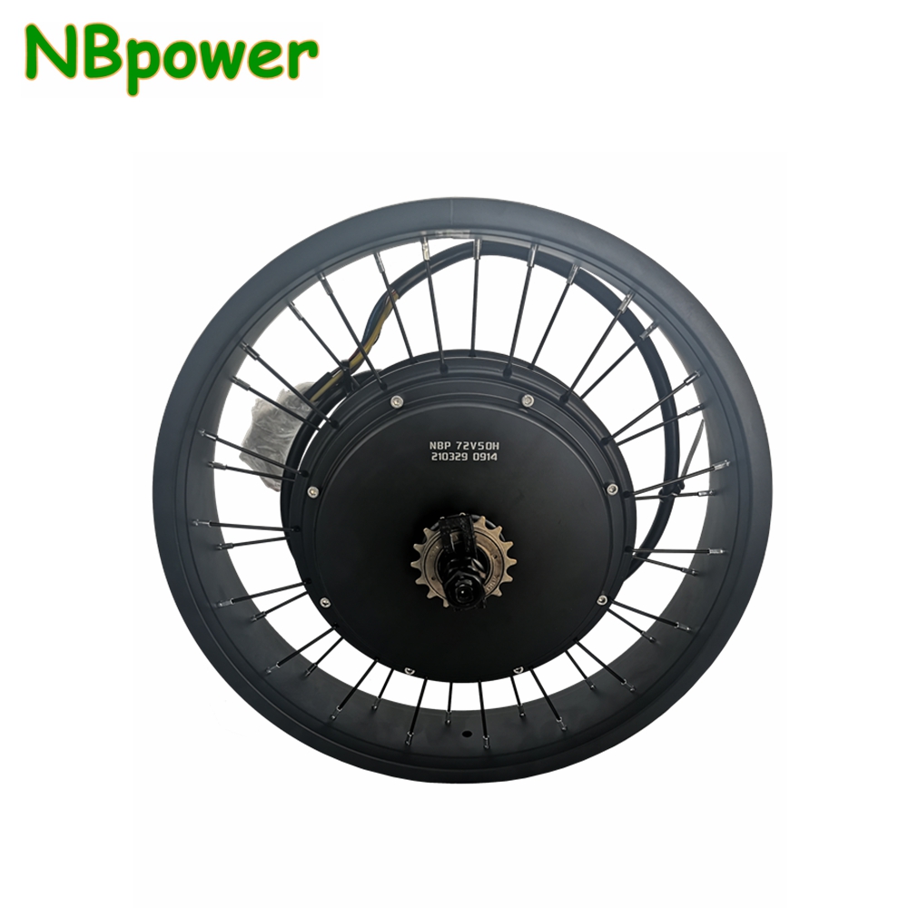 20/24/26x4.0 QS 205 ระยะดรอปเอ - 72V 5000W Hub Motor Kit บทวิจารณ์และราคา
