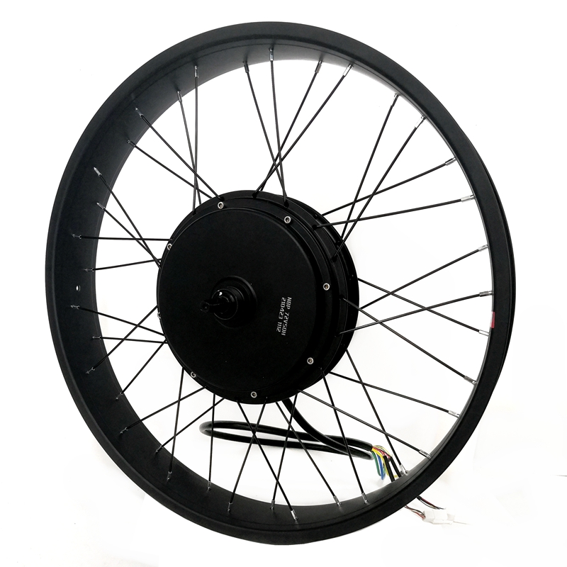 20/24/26x4.0 QS 205 ระยะดรอปเอ - 72V 5000W Hub Motor Kit บทวิจารณ์และราคา