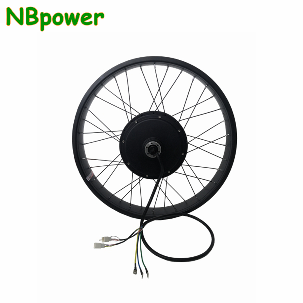 20/24/26x4.0 QS 205 ระยะดรอปเอ - 72V 5000W Hub Motor Kit บทวิจารณ์และราคา