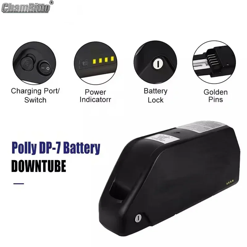 แบตเตอรี่ Cham 52v 48v 72v 50a - Ebike Battery 48V 20Ah Hailong บทวิจารณ์และราคา