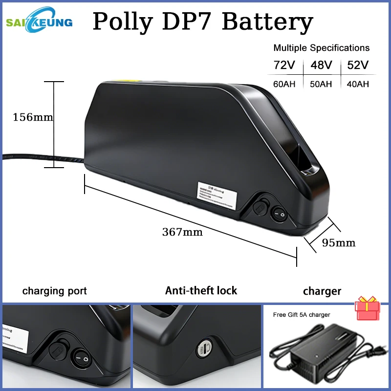 แบตเตอรี่จักรยานไฟฟ้า Hailong  - Electric Bicycle Battery 72V 30Ah บทวิจารณ์และราคา