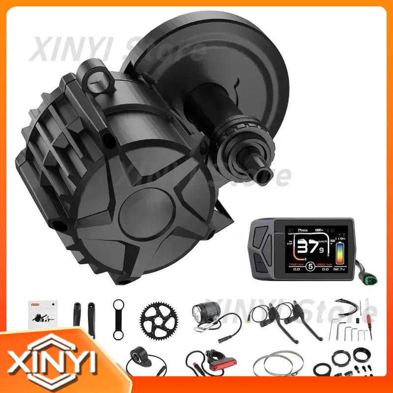 ชุดมอเตอร์จักรยานไฟฟ้า M325 M6 - Mid Drive Motor Kit 52V 1000W บทวิจารณ์และราคา